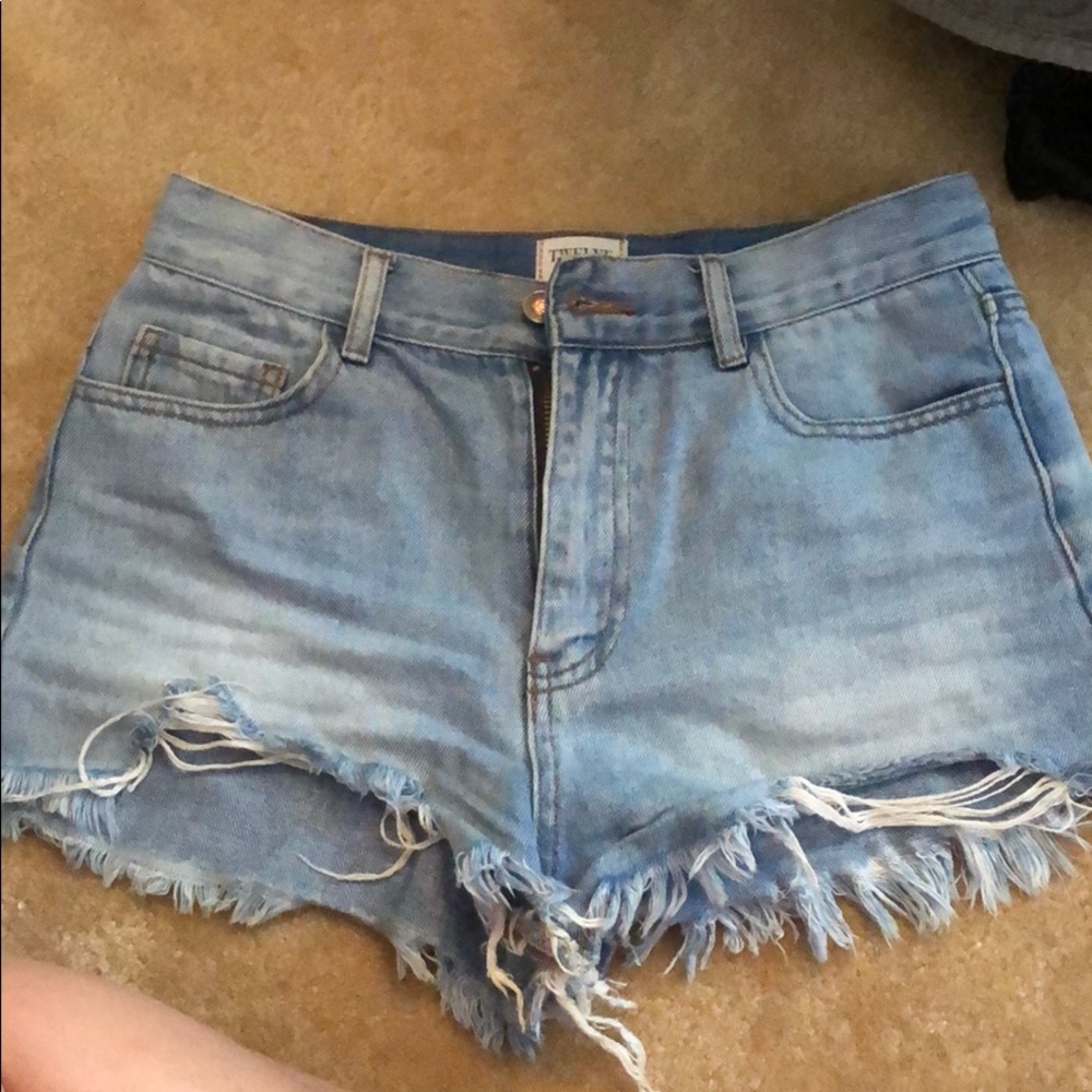 Boutique jean shorts
